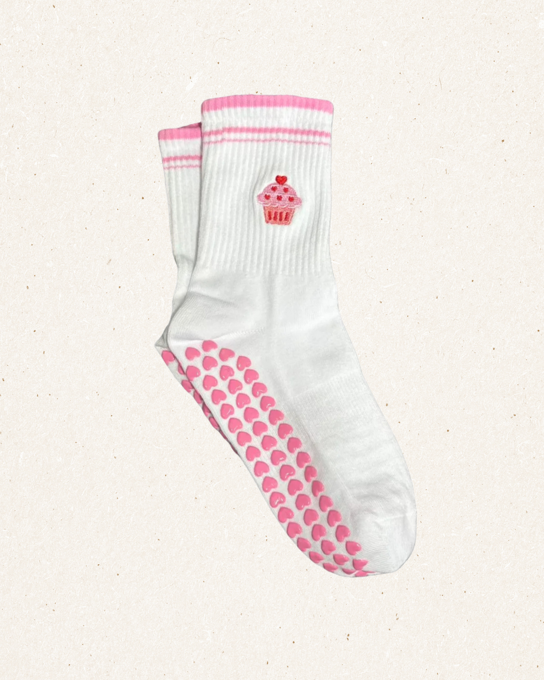 Pilates Socks - Cupcake
